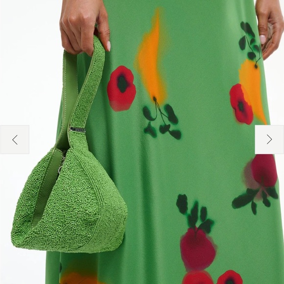 NWT • Demy beaded shoulder bag in meadow - Picture 6 of 8